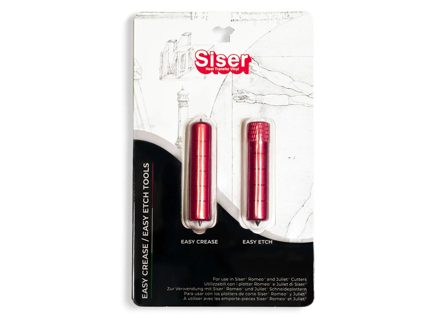 Siser Strumenti Easy Crease per Cordonatura e Easy Etch per Incisione