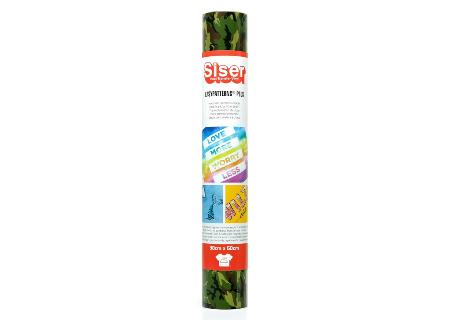 Siser Termoadesivo Easy Pattern Plus Camo Green 30x50cm