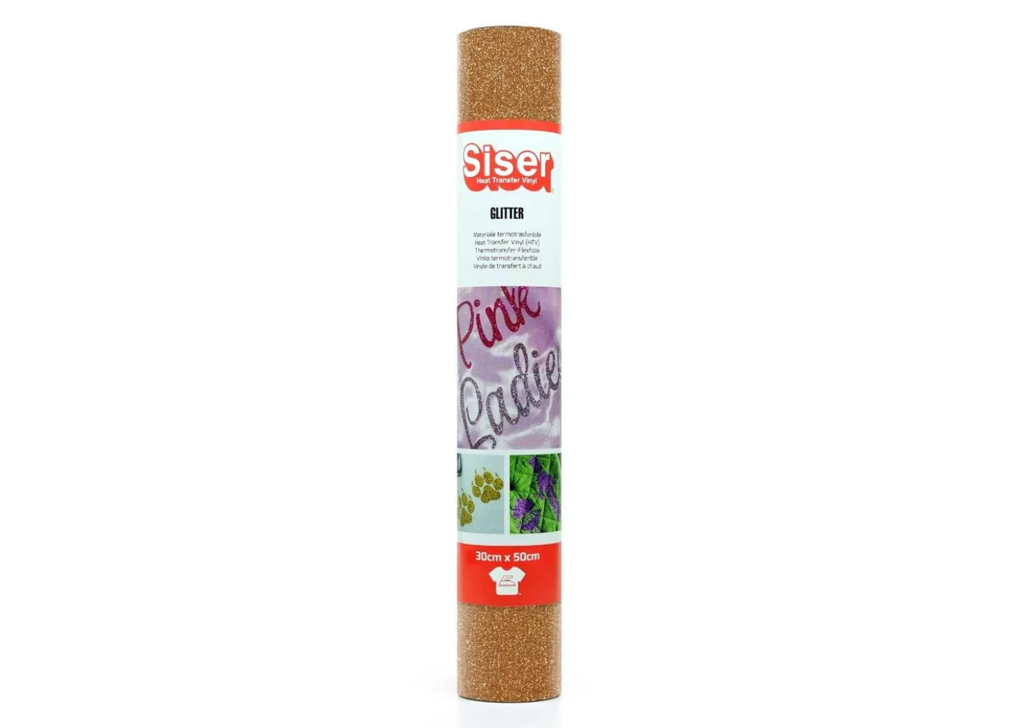 Siser Termoadesivo Glitter Fulvo 30x50cm