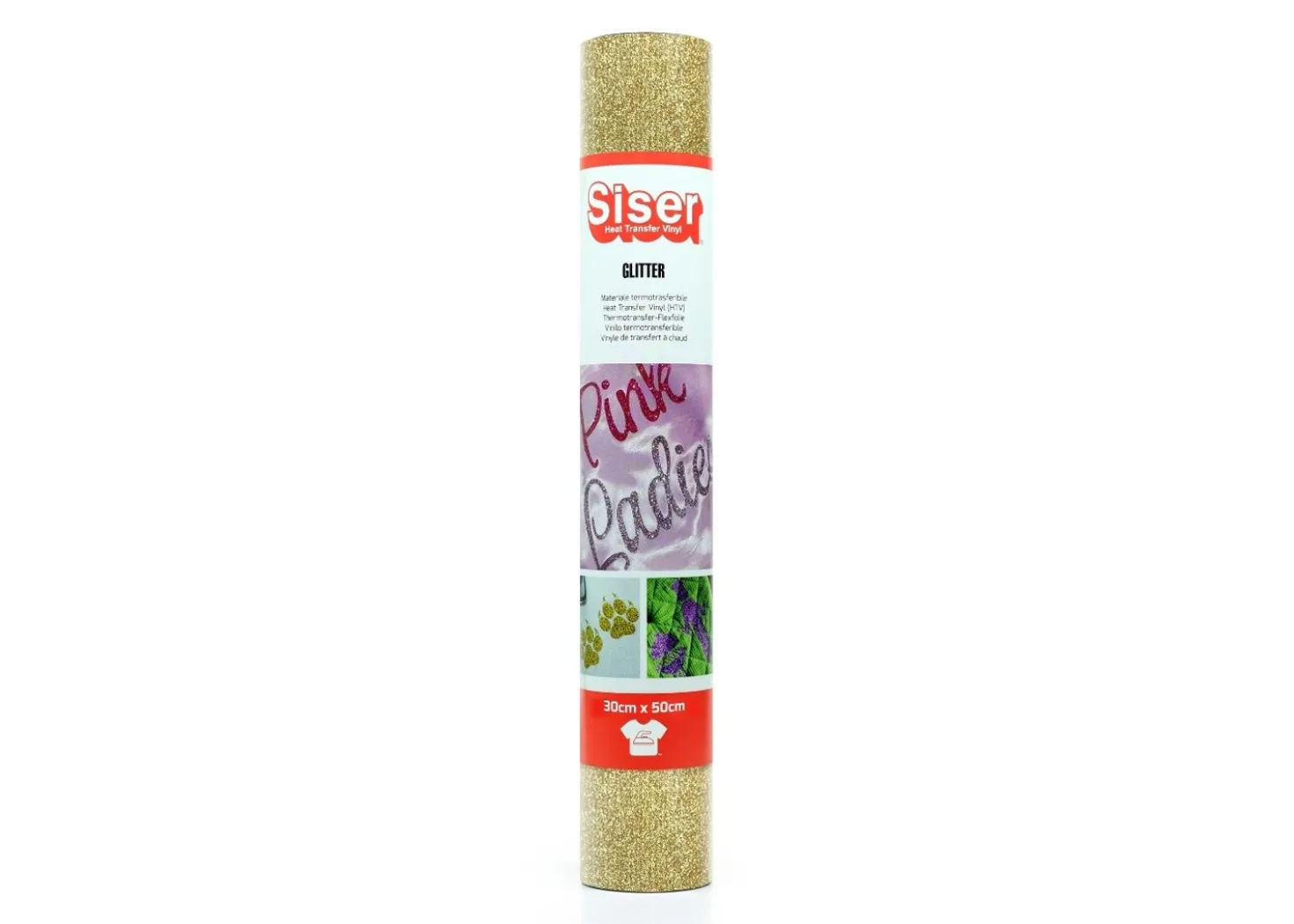Siser Termoadesivo Glitter Oro Antico 30x50cm