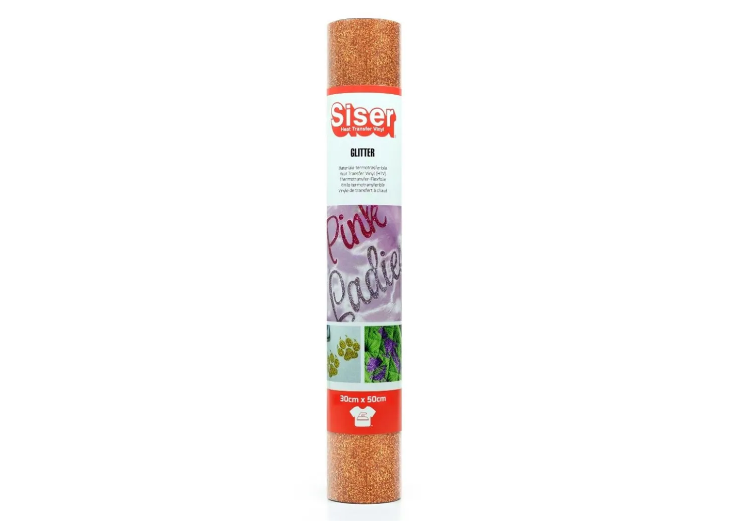 Siser Termoadesivo Glitter Rame 30x50cm
