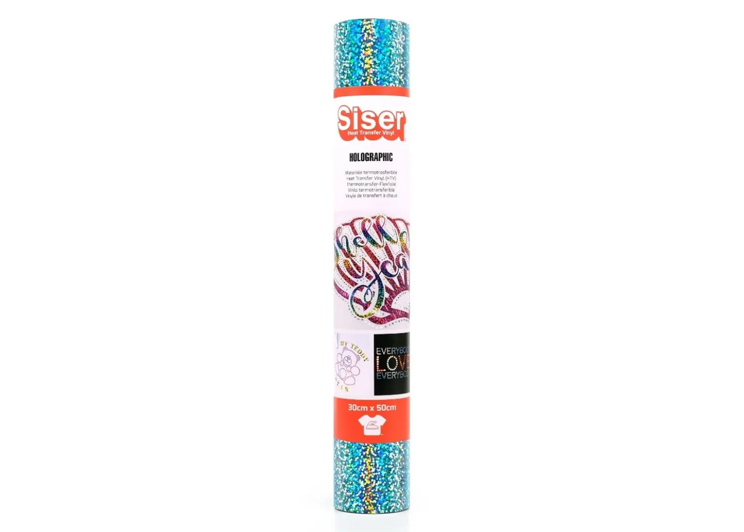 Siser Termoadesivo Holographic Sky Blu 30x50cm