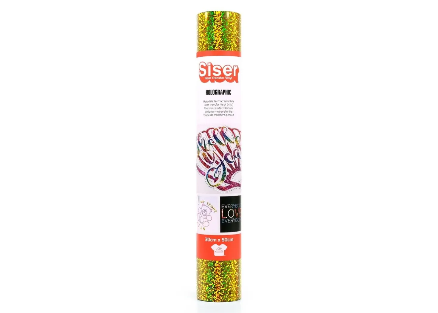 Siser Termoadesivo Holographic Oro 30x50cm