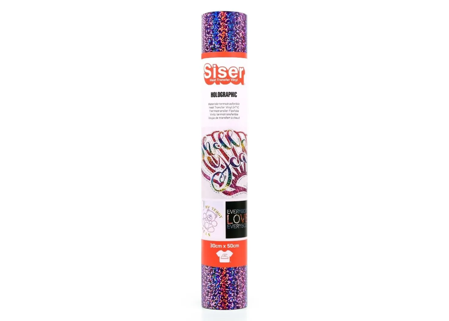 Siser Termoadesivo Holographic Viola 30x50cm