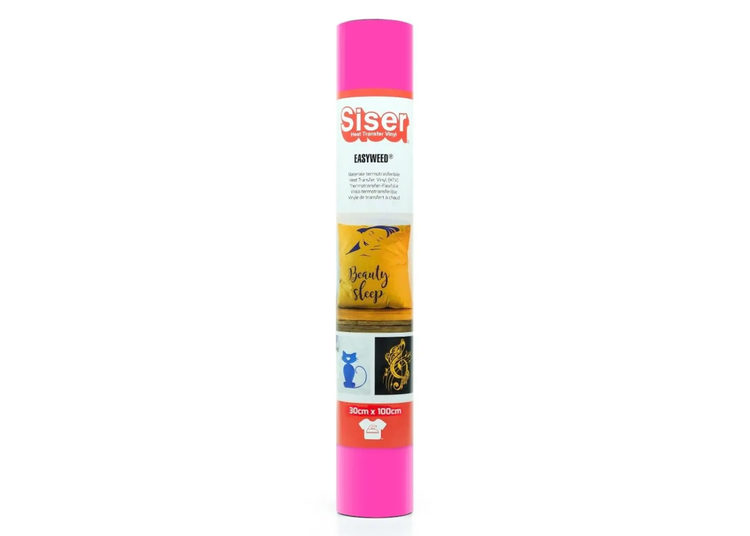 Siser Termoadesivo PS Film Lampone Fluo 30x100cm