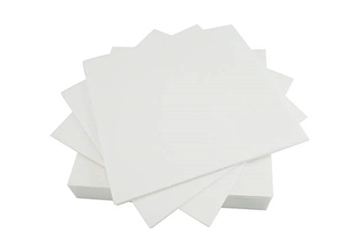 Stabilizzatore a Strappo per Ricamo GB55 Bianco – 10 fogli 25x25cm