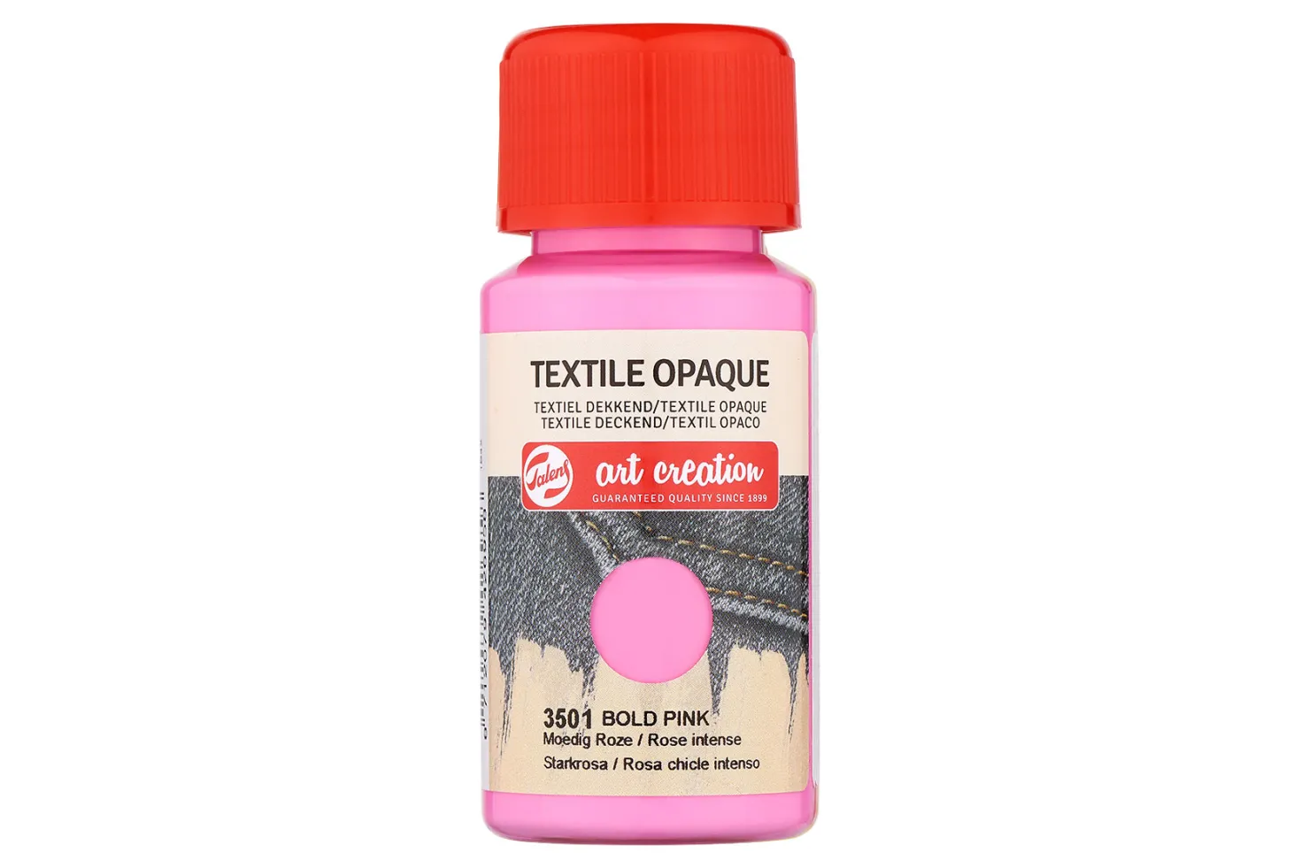 TAC Colore per Tessuti Rosa Intenso 50ml
