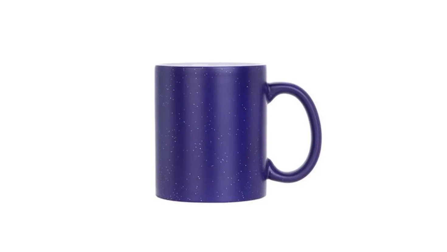 Tazza Magica Blu opaca Glitter in ceramica 330ml
