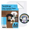 Teckwrap Carta Transfer Inkjet Glitter Verde 15pz Formato A4