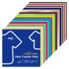Teckwrap Kit di Termoadesivi Opachi Mix 30pezzi 30cmx30cm
