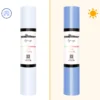 Teckwrap Termoadesivo Cambia Colore Bianco-Celeste 30,5cmx1,55m