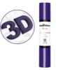 Teckwrap Termoadesivo effetto 3D Viola Scuro 25,4cmx1,5m
