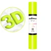 Teckwrap Termoadesivo effetto 3D Giallo Neon 25,4cmx1,5m