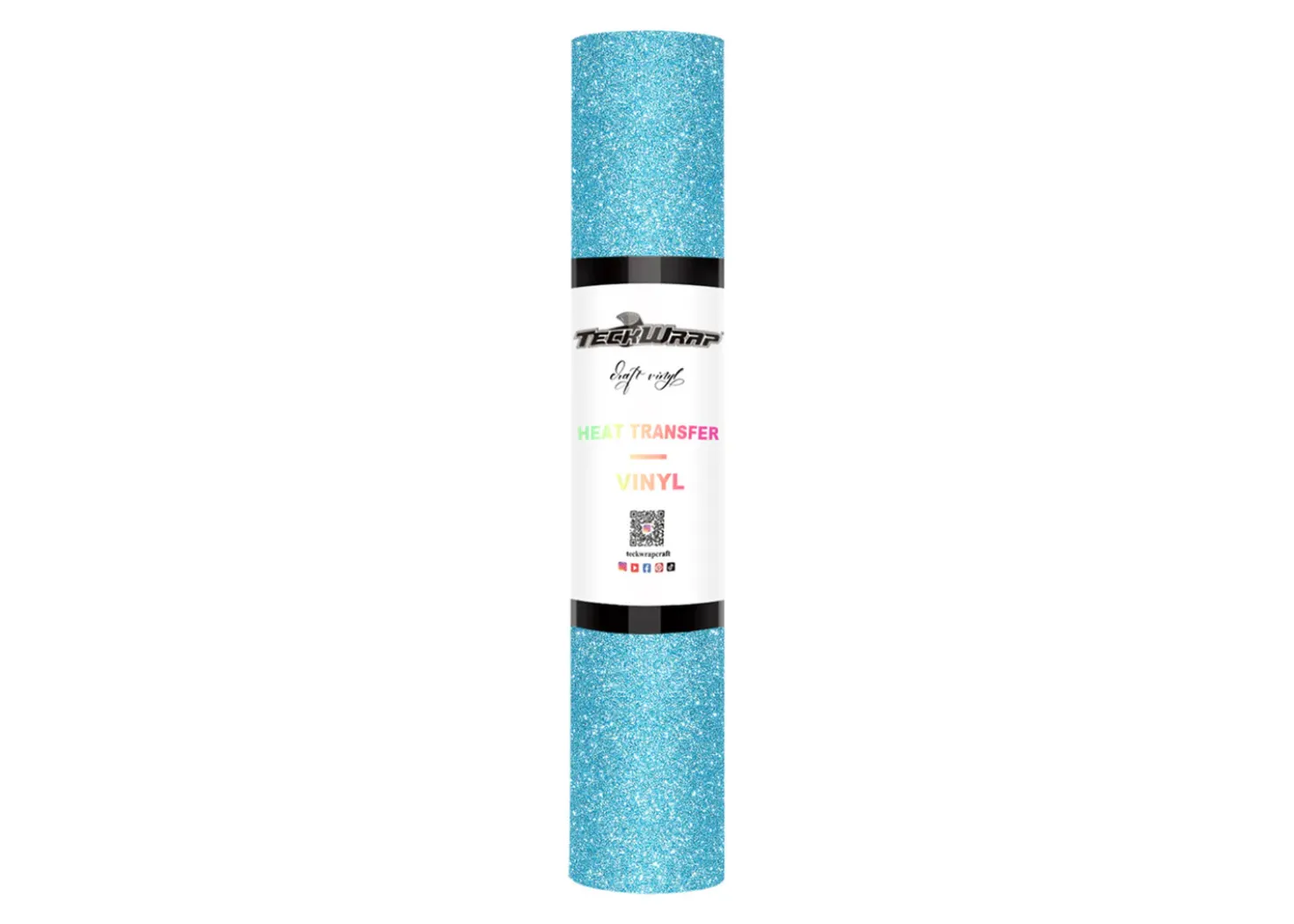 Teckwrap Termoadesivo effetto 3D Glitterato Celeste 25,4cmx1,52m