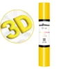 Teckwrap Termoadesivo effetto 3D Giallo 25,4cmx1,5m