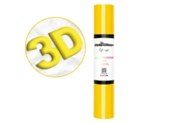 Teckwrap Termoadesivo effetto 3D Giallo 25,4cmx1,5m