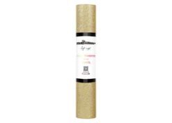Teckwrap Termoadesivo Glitterato Oro Champagne 30,5cmx1,55m