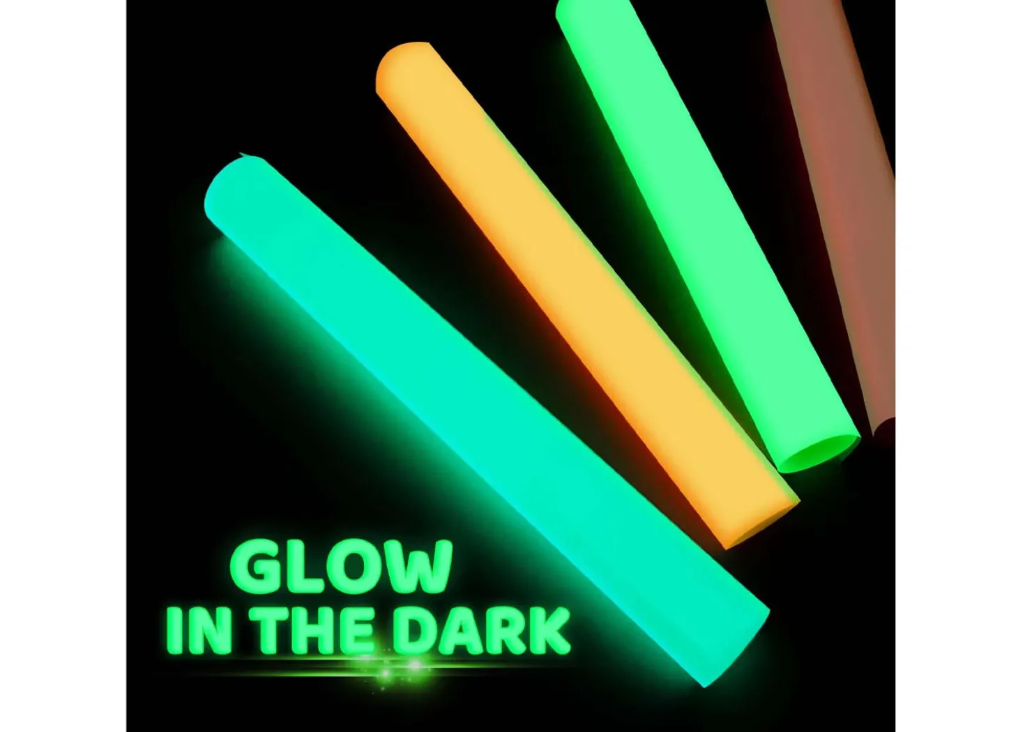 Teckwrap Termoadesivo Glow in the Dark effetto 3D Verde Chiaro 25,4cmx1,5m