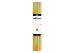 Teckwrap Termoadesivo Olografico Metallizzato Oro 30,5cmx1,55m