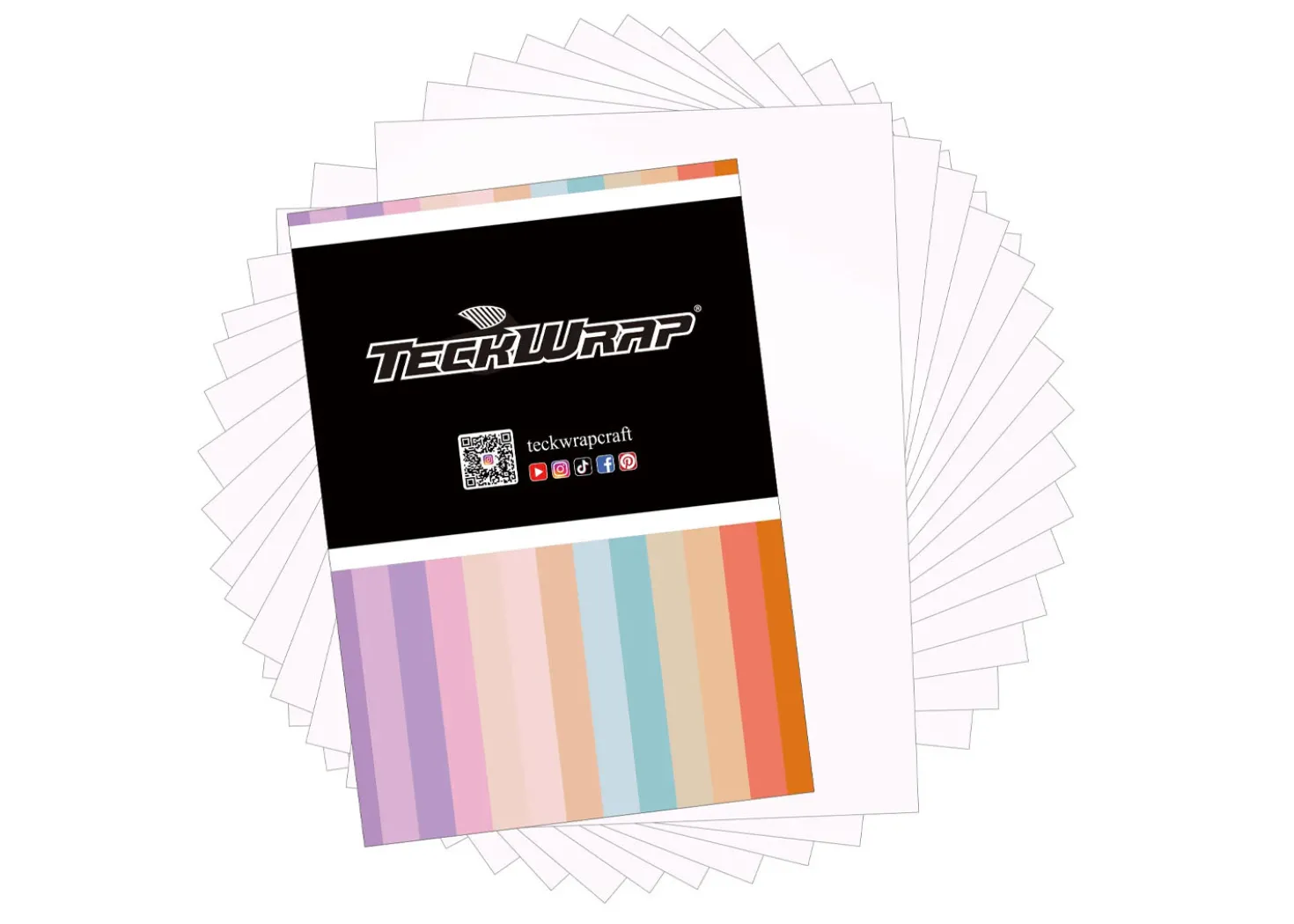 Teckwrap Vinile Adesivo 15pz Bianco Opaco