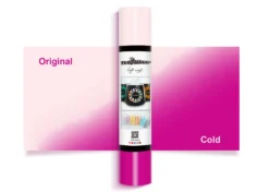 Teckwrap Vinile Cambia Colore a Freddo Rosa 30,5cmx1,55 m