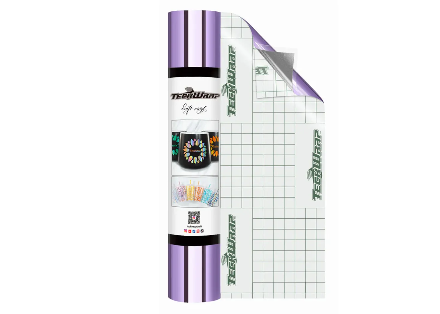 Teckwrap Vinile Metallico Viola Iris 30cmx1,55m