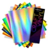 Teckwrap Vinile Olografico Lucido 7 Fogli 30,5cmx30,5cm