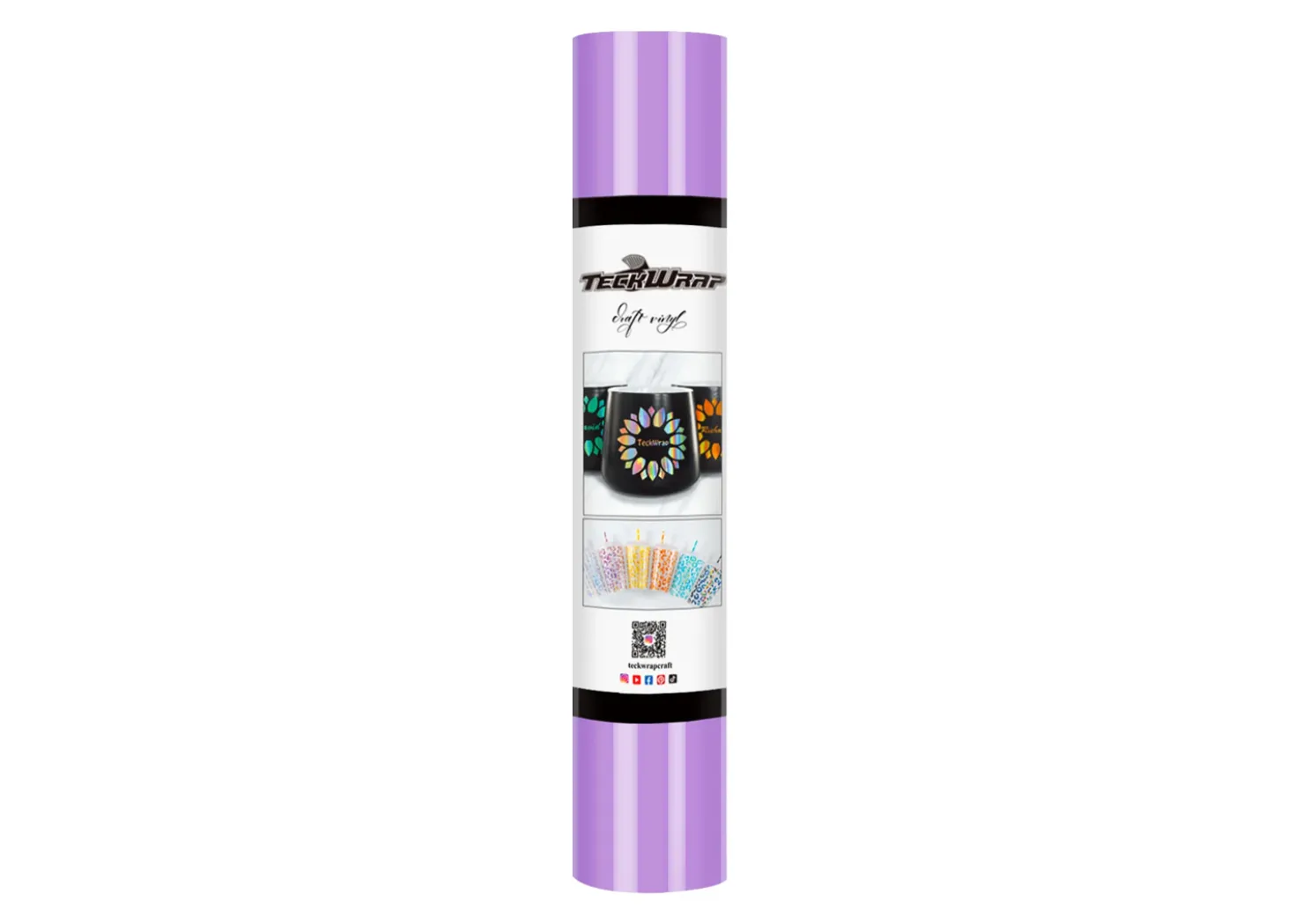 Teckwrap Vinile Permanente Glossy Lavanda 30cmx1,55m