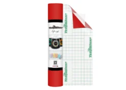 Teckwrap Vinile Permanente Opaco Rosso Vivo 30cmx1,55m