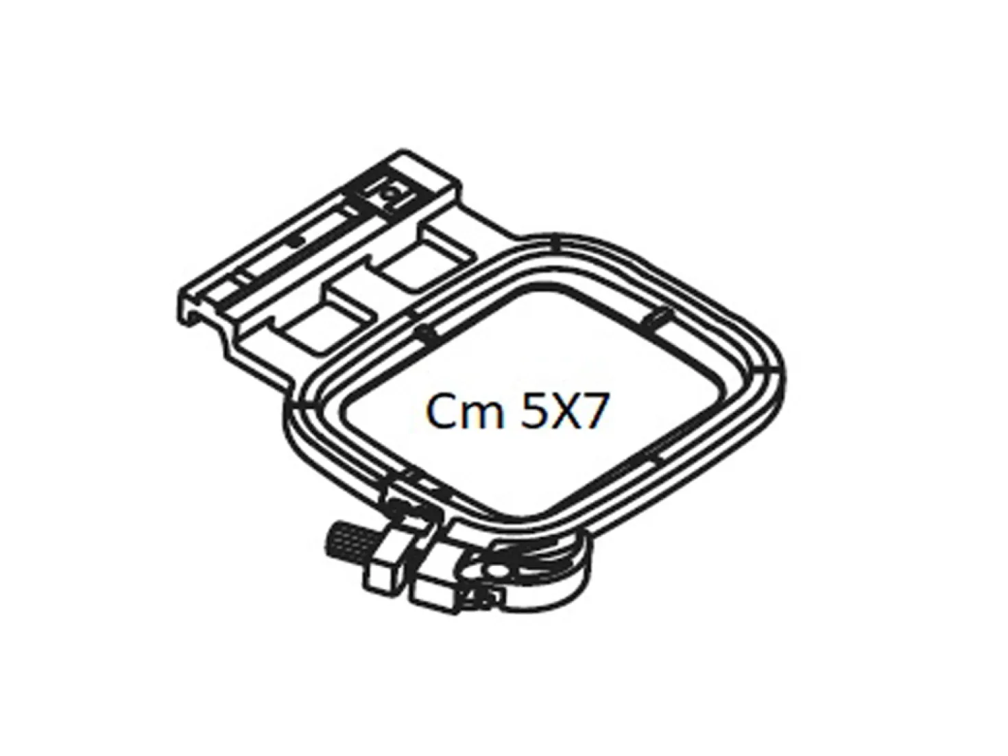 Telaio ricamo standard mis 50X70mm NCH01AX-NCH02AX-NCH05AX-NE210-C1200-C2000