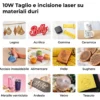 XTool M1 Macchina a Taglio Laser e Plotter da Taglio + Vinile Decorativo per xTool M1 Design “Notte Stellata”