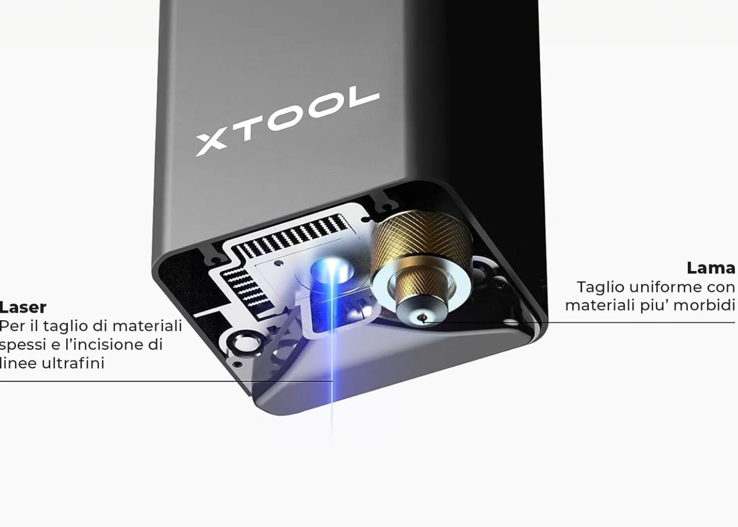 XTool M1 Macchina a Taglio Laser e Plotter da Taglio