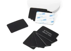 XTool Toppa rettangolare in Similpelle Nera 7,6×5,1cm 10pz